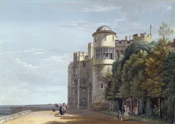 The North Terrace, Windsor Castle, Looking East